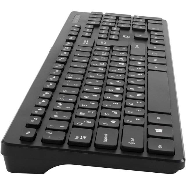 Клавиатура Oklick K733, черный 