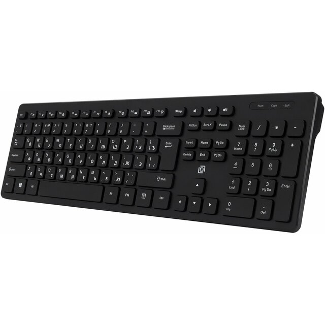 Клавиатура Oklick K733, черный 