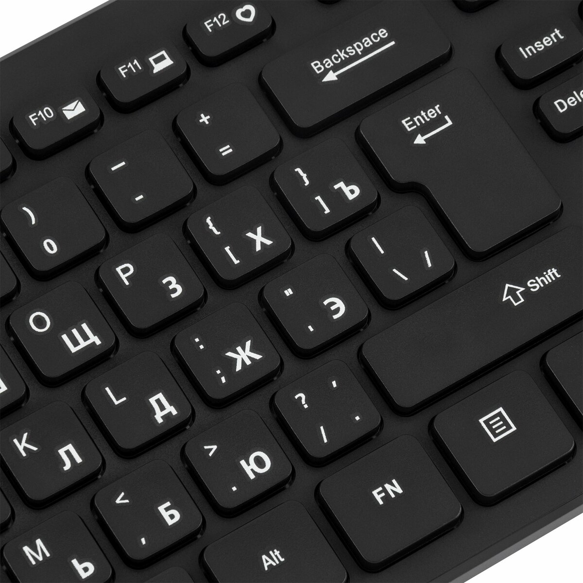 Клавиатура Oklick K733, черный 