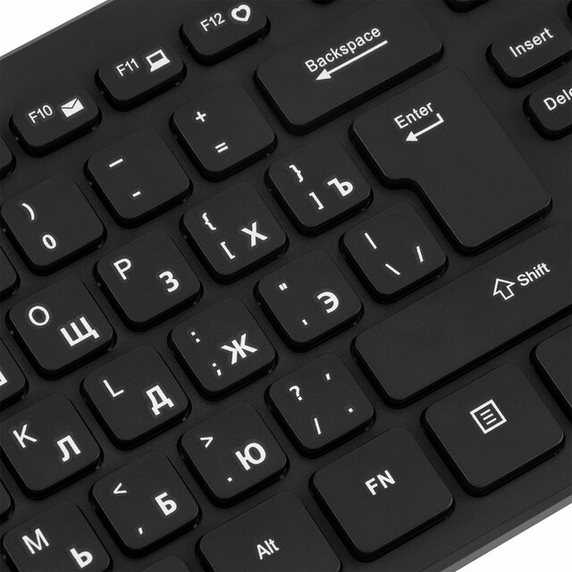 Клавиатура Oklick K733, черный 