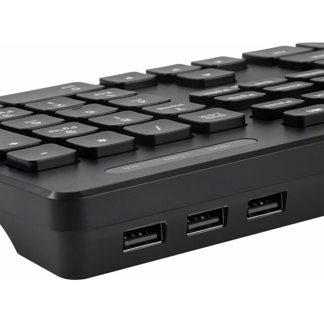 Клавиатура Oklick K733, черный 