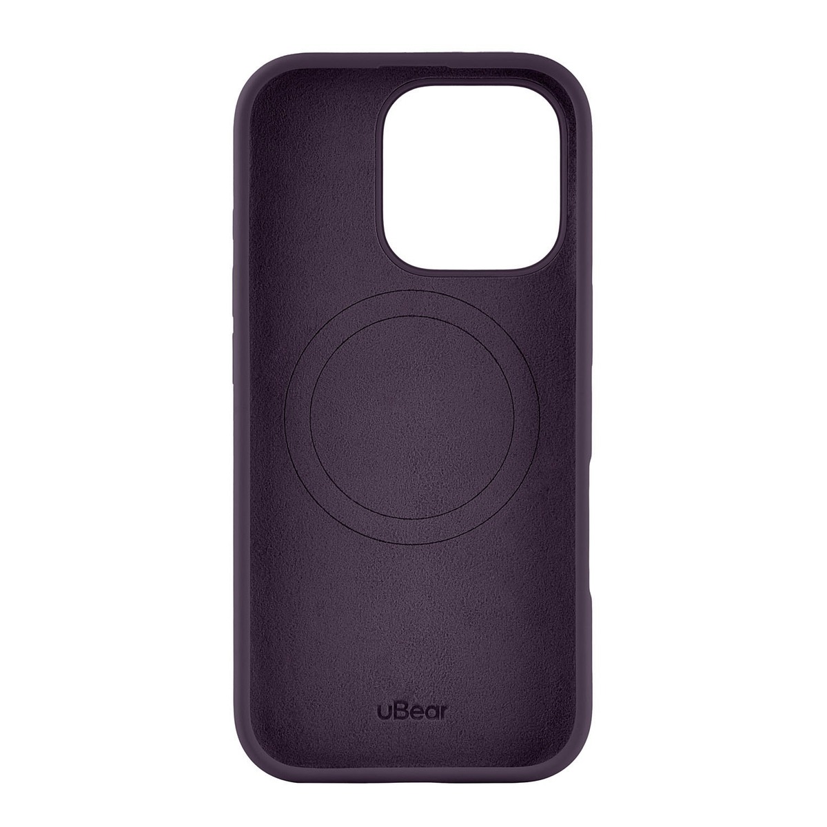 Чехол-накладка uBear Touch Mag Case для смартфона Apple iPhone 16 Pro (Цвет: Dark Purple)