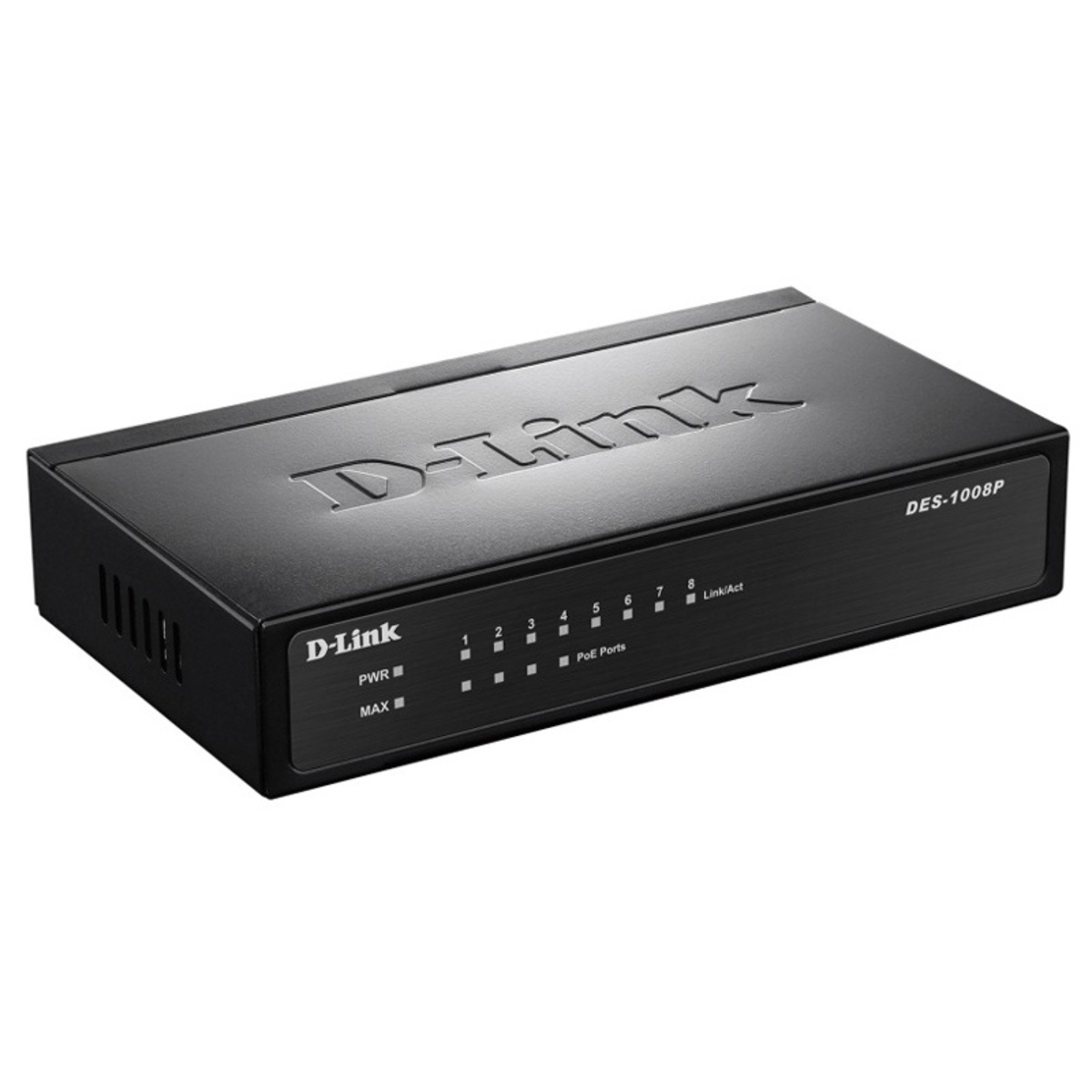 Коммутатор неуправляемый D-Link DES-1008P / C1A