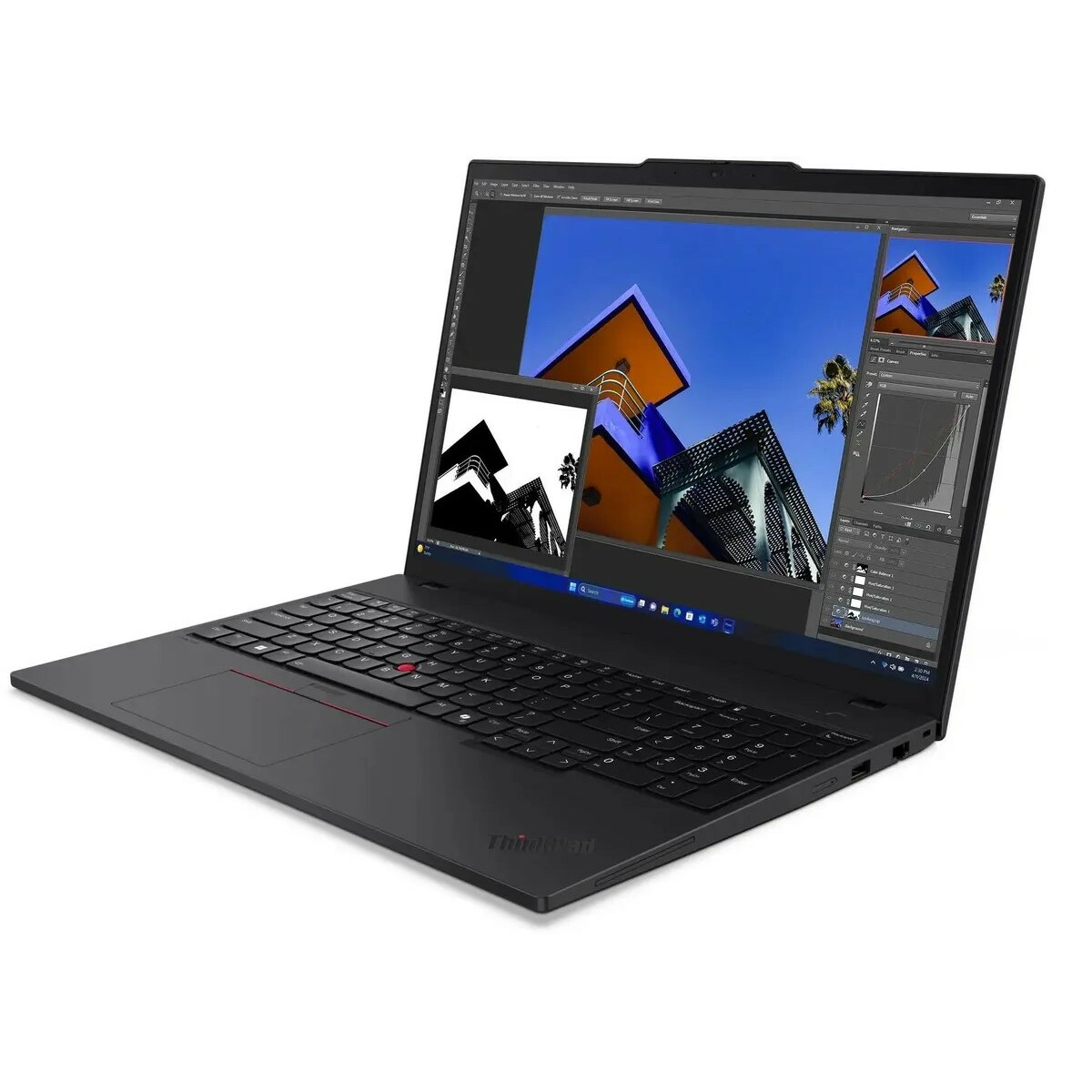 Ноутбук Lenovo ThinkPad T14 G5 (Intel Core Ultra 7 155U 1.7Ghz / 16Gb DDR5 / SSD 512Gb / Intel Graphics / 14