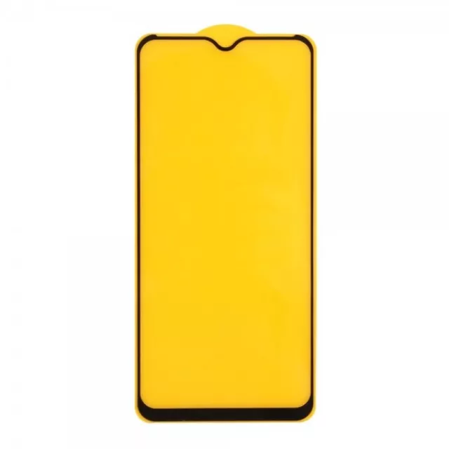 Защитное стекло Full Glue для смартфона Realme C15, черный