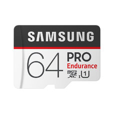 Карта памяти microSDXC Samsung Pro Endurance (class 10) 64Gb (Цвет: Gray)