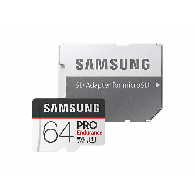 Карта памяти microSDXC Samsung Pro Endurance (class 10) 64Gb (Цвет: Gray)
