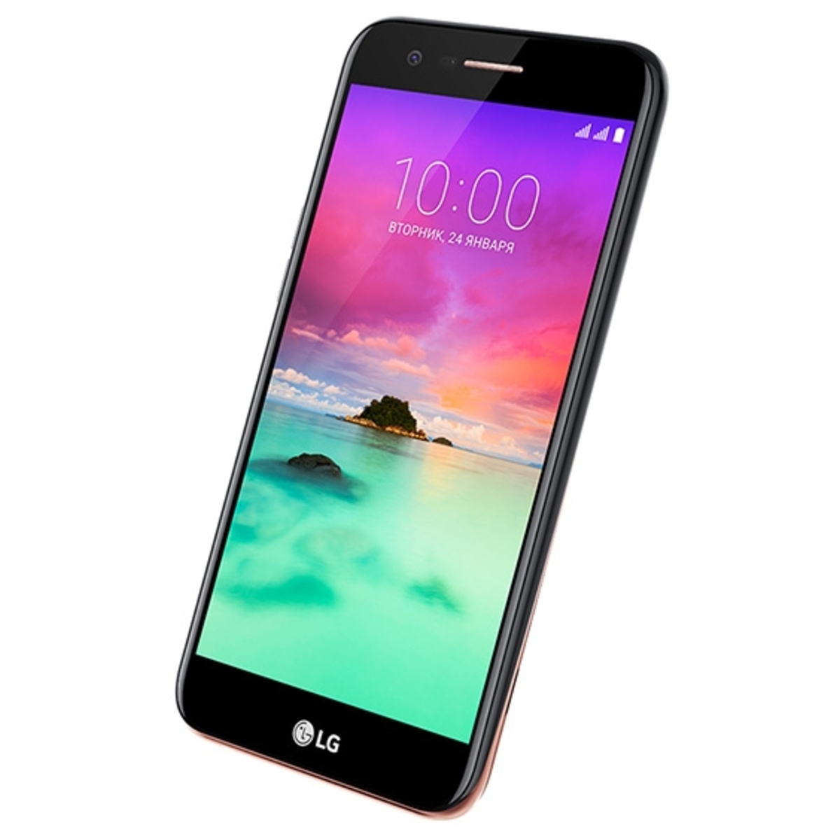 Смартфон LG K10 (2017) M250 (Цвет: Titan) - купить в СПБ | Смартфон LG K10 ( 2017) M250 (Цвет: Titan) (Артикул 00011072)