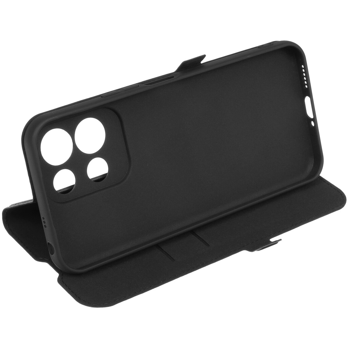 Чехол-книжка Borasco Book Case для Xiaomi Redmi 17 4G/5G, черный