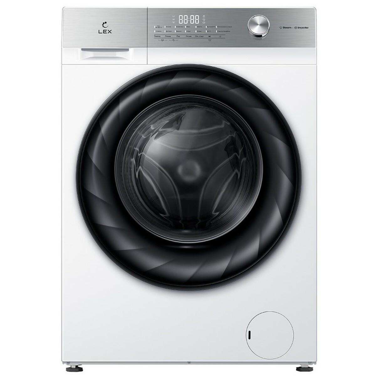 Стиральная машина LEX LWM08014WHID duo, белый