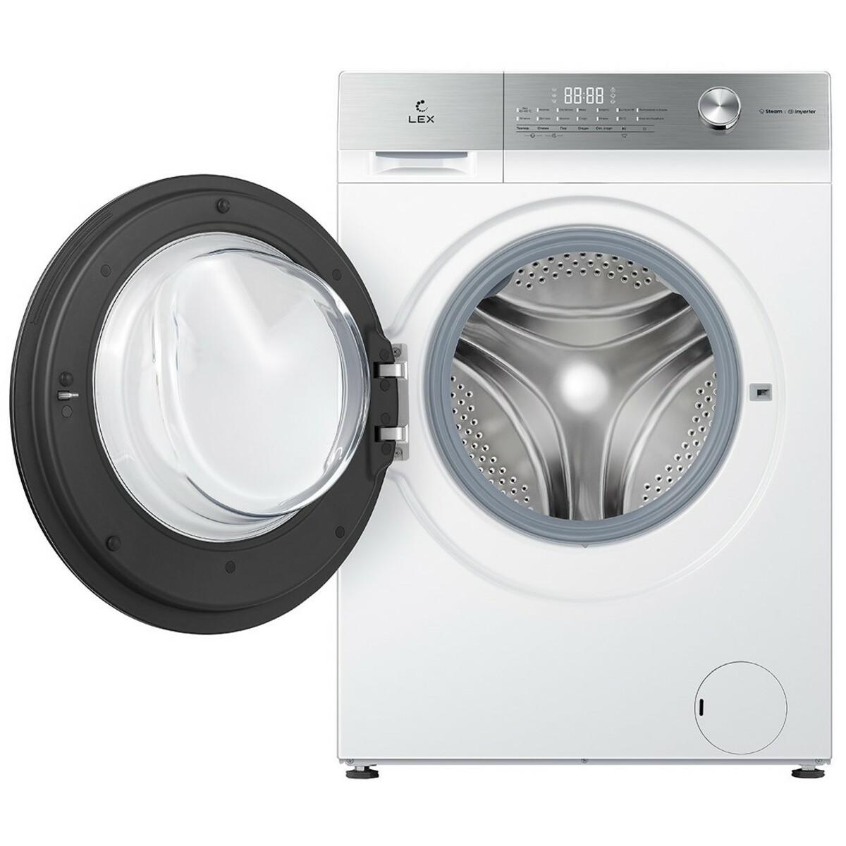 Стиральная машина LEX LWM08014WHID duo, белый