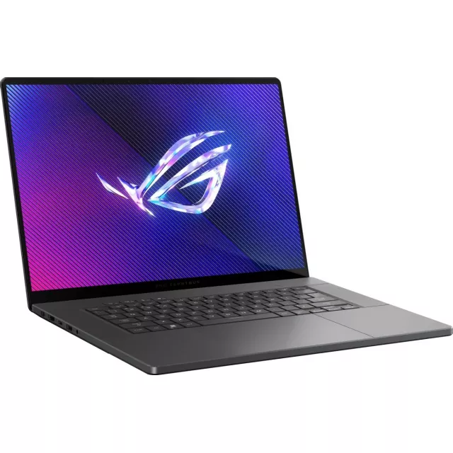 Ноутбук Asus ROG Zephyrus G16 GU605MI-QR189 Core Ultra 7 155H 32Gb SSD1Tb NVIDIA GeForce RTX4070 8Gb 16 OLED 2.5K (2560x1600) noOS grey WiFi BT Cam (90NR0IS1-M009J0)
