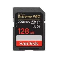 Карта памяти SanDisk Extreme PRO 128GB SDXC UHS-I (Цвет: Black)