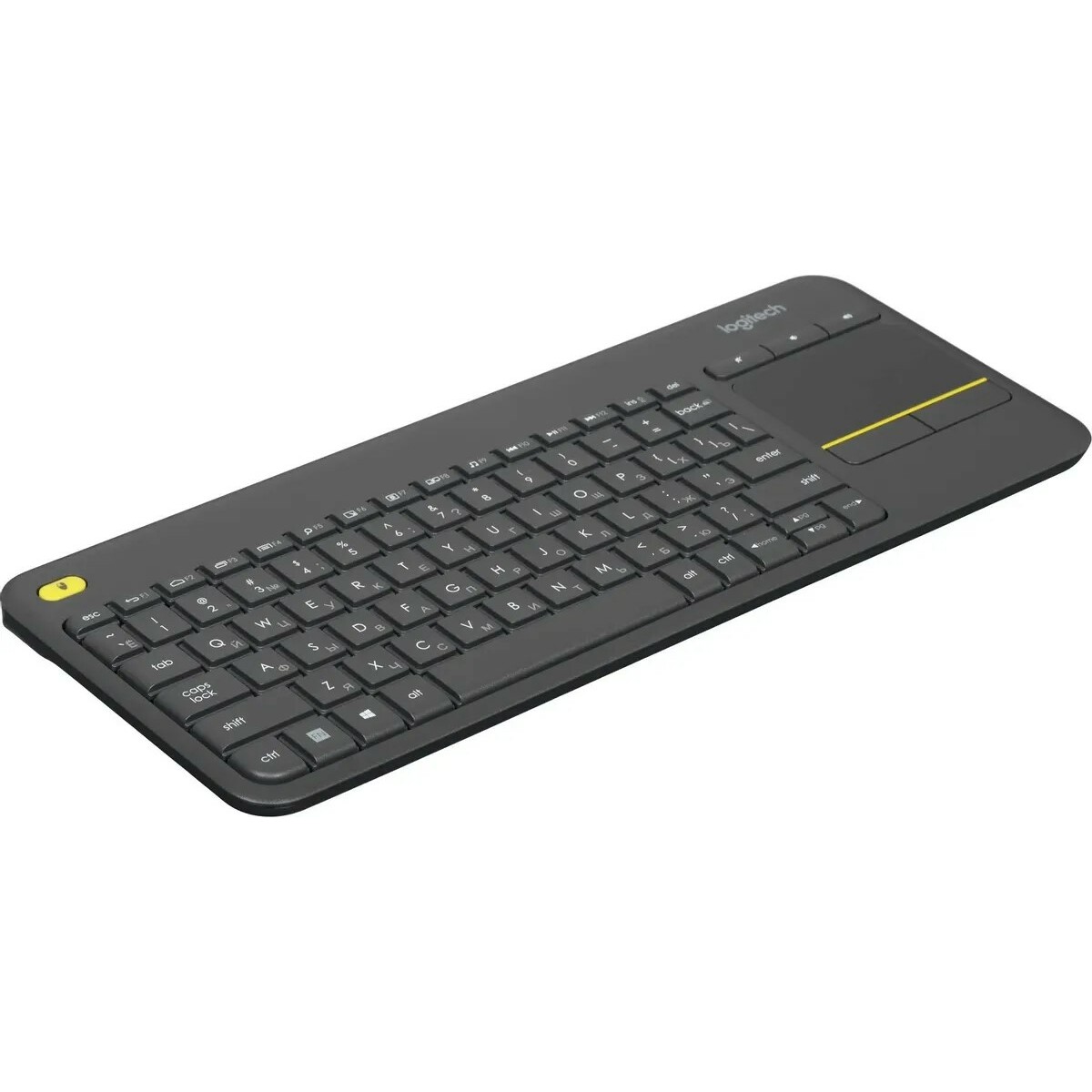 Клавиатура Logitech K400 Plus, черный 