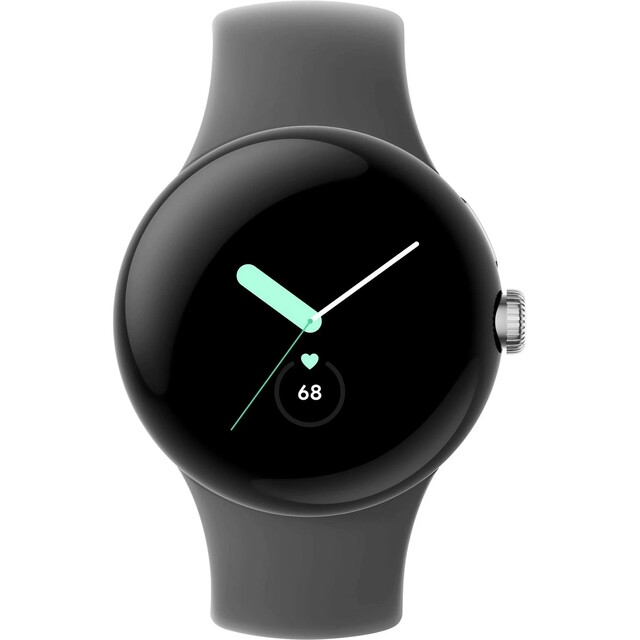 Умные часы Google Pixel Watch 41mm (Цвет: Silver/Charcoal)