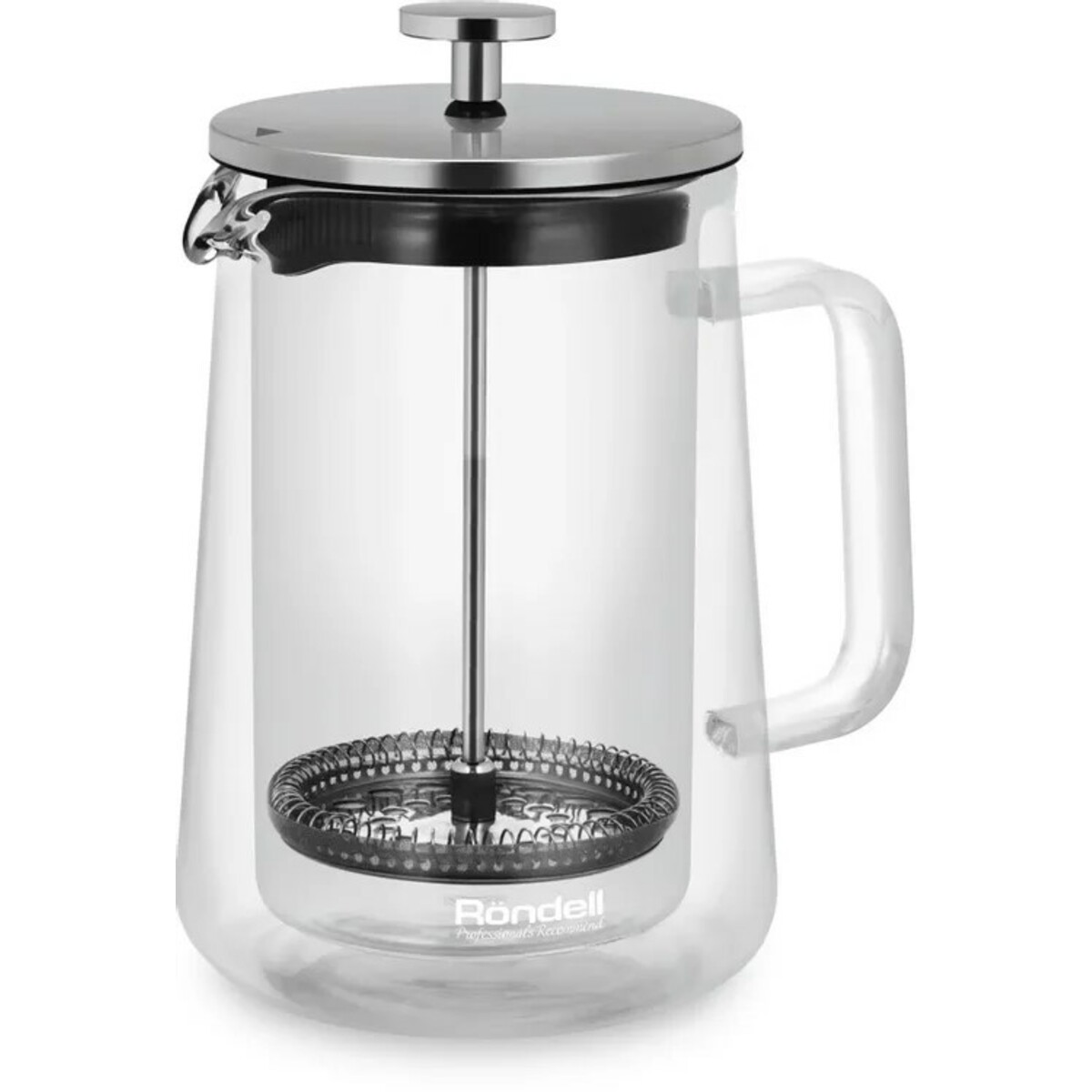 Френч-пресс Rondell Eletto RDS-1824 (Цвет: Clear)
