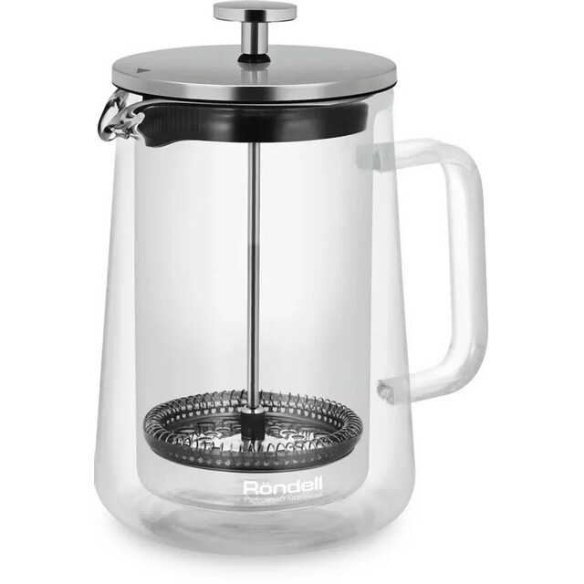 Френч-пресс Rondell Eletto RDS-1824 (Цвет: Clear)