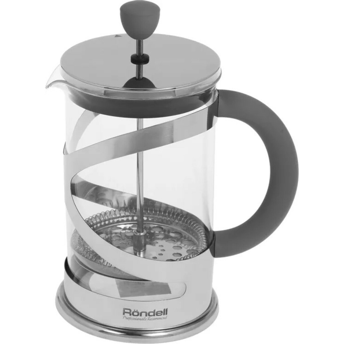 Френч-пресс Rondell Crystal Grey RDS-839 (Цвет: Gray)