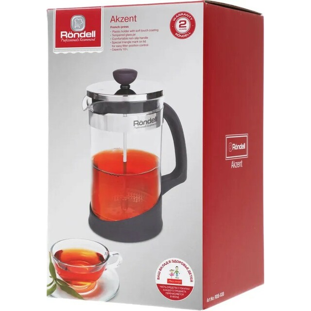 Френч-пресс Rondell Akzent RDS-938 (Цвет: Purple)