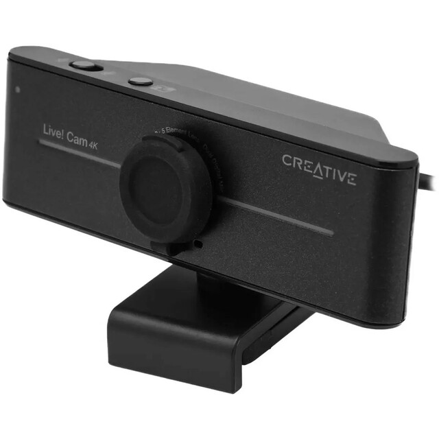 Веб-камера Creative Live! Cam 4K VF0990, черный Веб-камера Creative Live! Cam 4K VF0990, черный