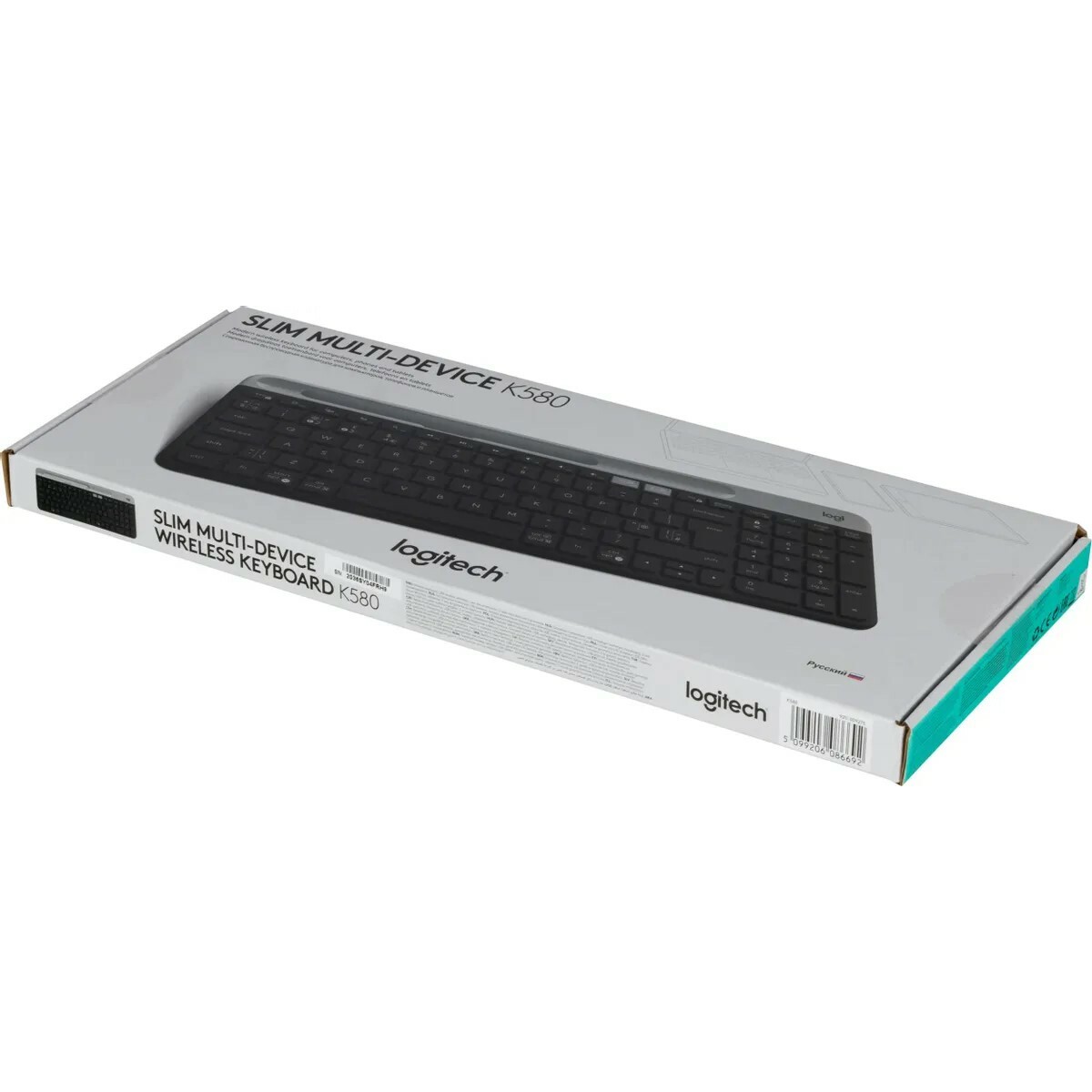 Клавиатура Logitech K580, черный