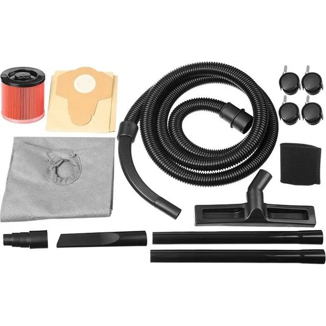 Строительный пылесос Зубр ПУ-30-1400 М3 (Цвет: Silver)