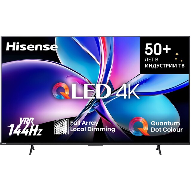 Телевизор Hisense 65" 65E7Q PRO, черный