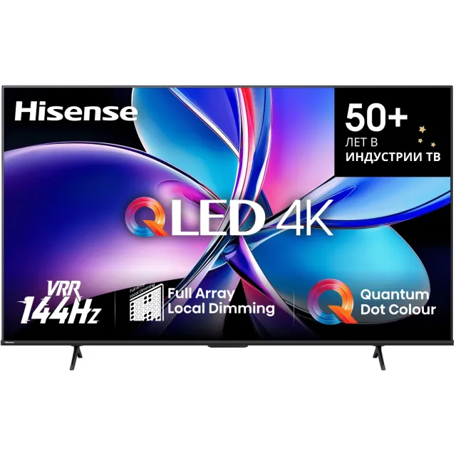 Телевизор Hisense 65  65E7Q PRO, черный