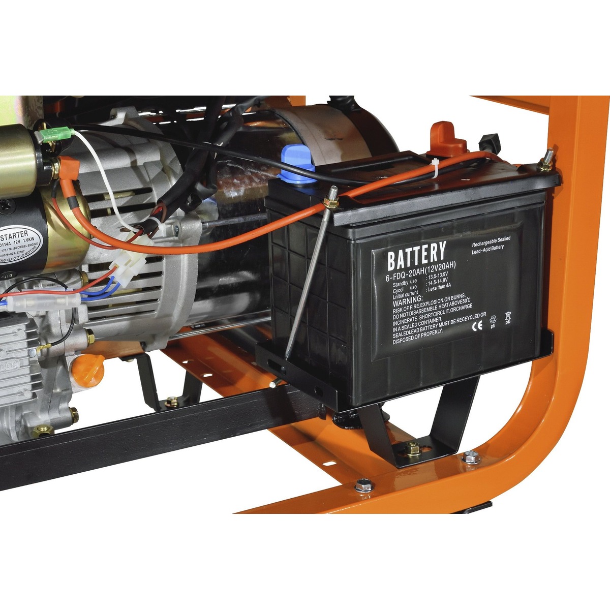 Генератор Carver PPG- 7000DE (Цвет: Orange)