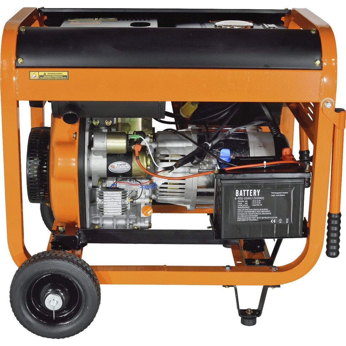 Генератор Carver PPG- 7000DE (Цвет: Orange)