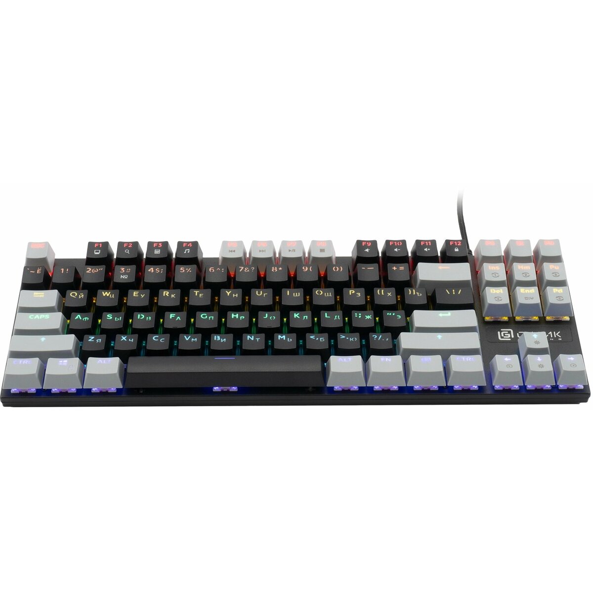 Клавиатура Oklick K600X механическая (Цвет: Black/Gray)