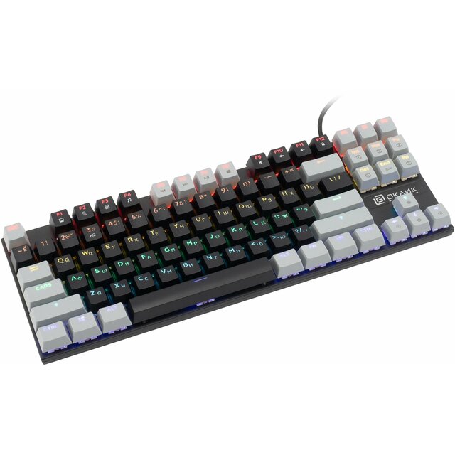 Клавиатура Oklick K600X механическая (Цвет: Black / Gray)