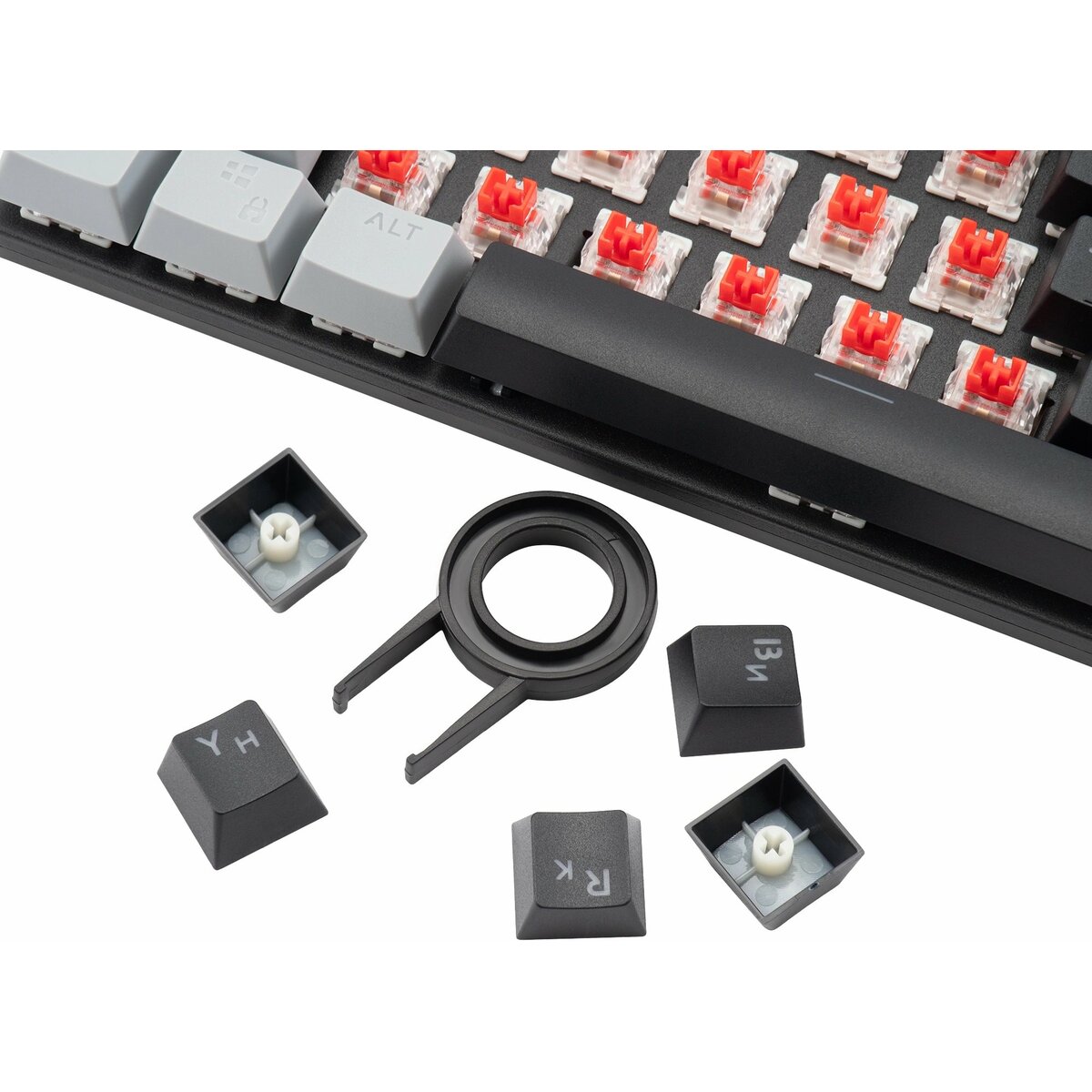 Клавиатура Oklick K600X механическая (Цвет: Black/Gray)