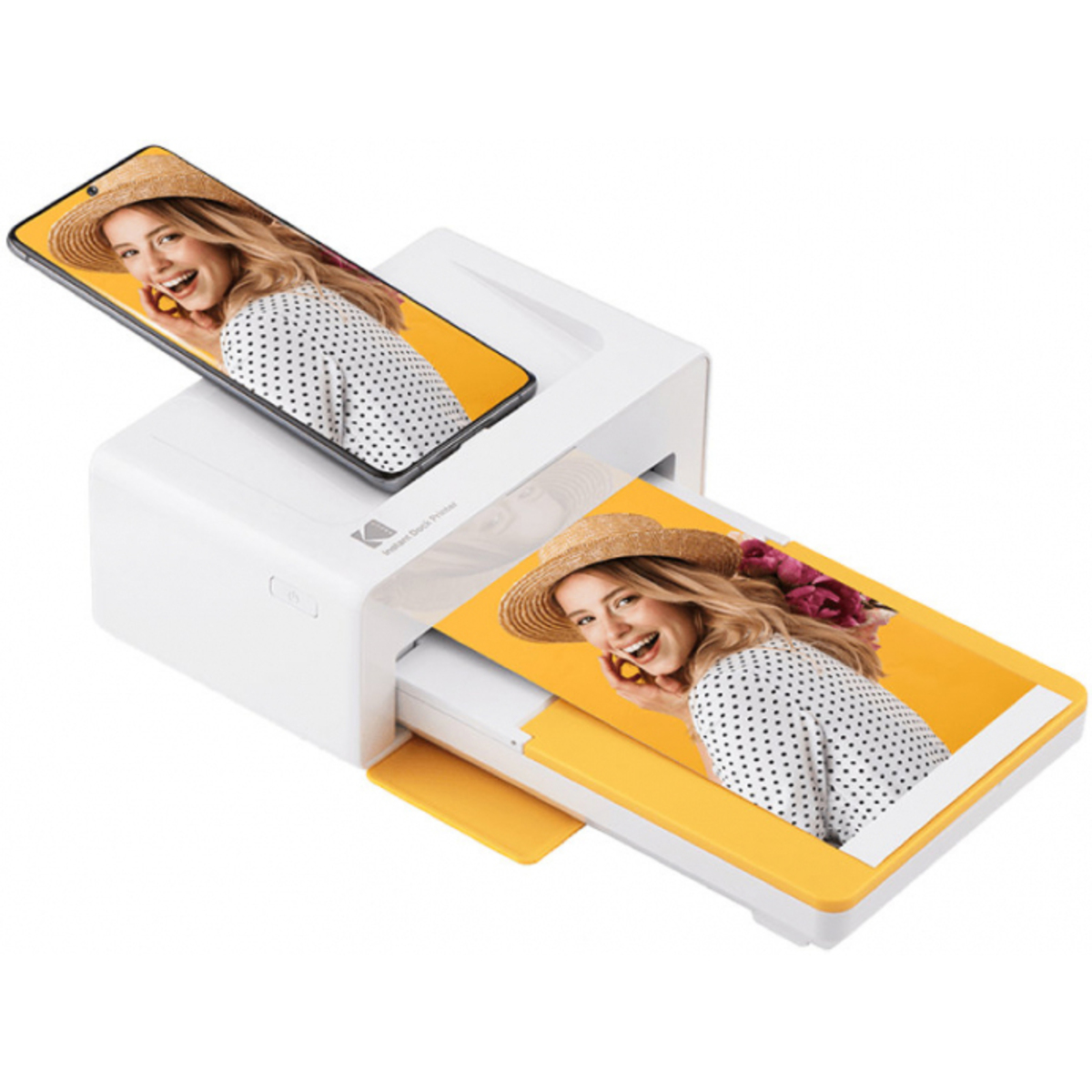 Фотопринтер Kodak Instant Dock Printer PD460 (Цвет: White / Yellow)