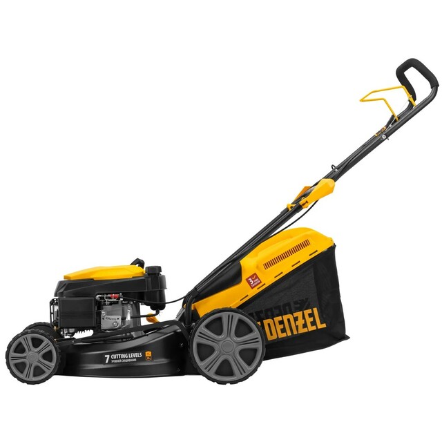 Газонокосилка роторная Denzel GLD-460 (Цвет: Yellow / Black)