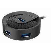 Разветвитель USB 3.0 A4Tech HUB-30, черный