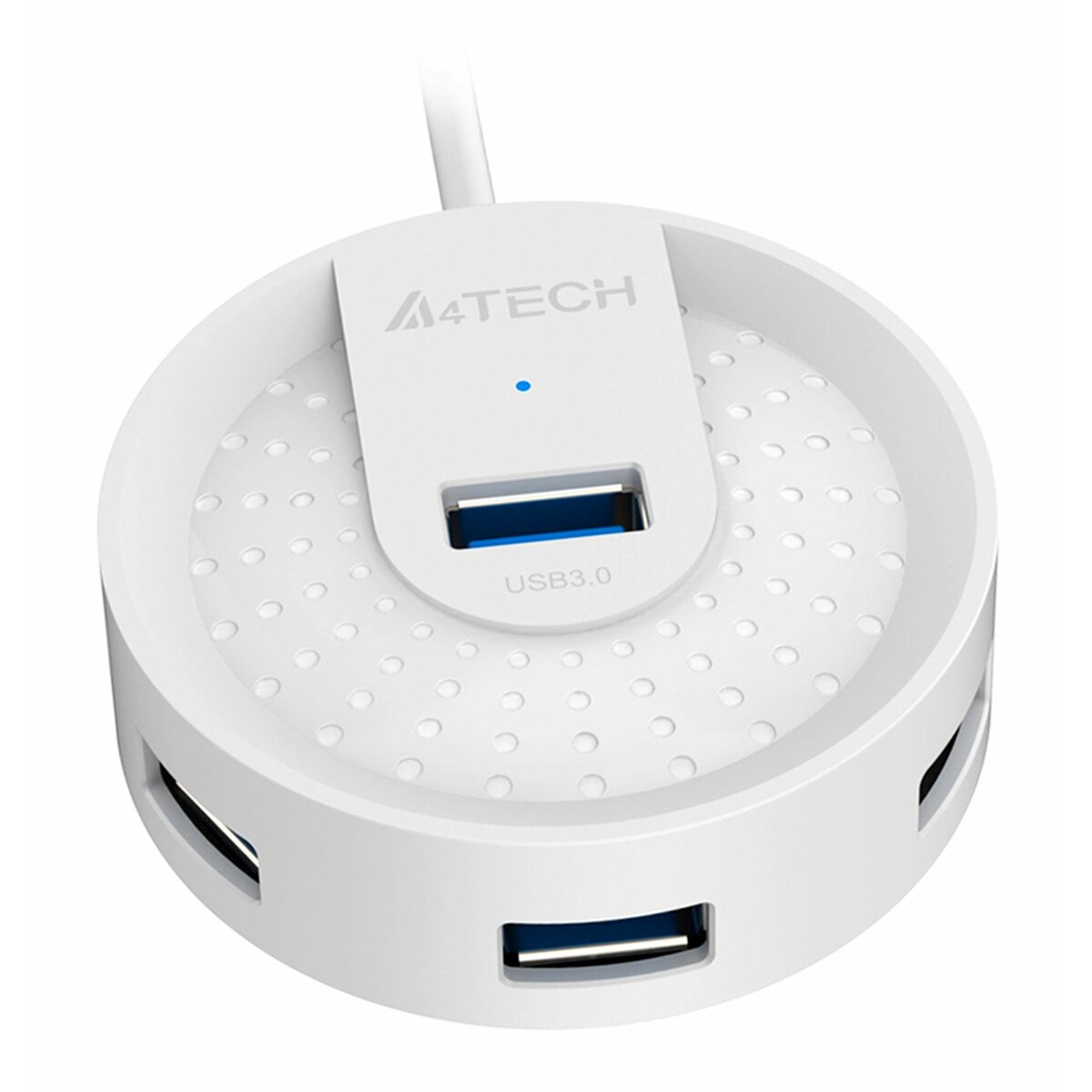 Разветвитель USB 3.0 A4Tech HUB-30, белый