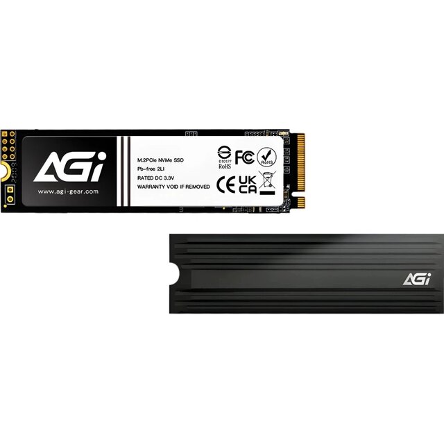 Накопитель SSD AGi PCIe 4.0 x4 1TB AGI1T0G4LAI828
