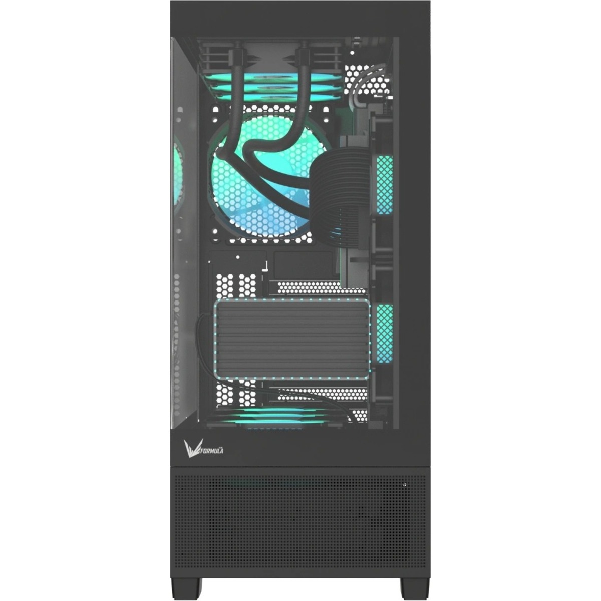 Корпус Formula Crystal E1, черный