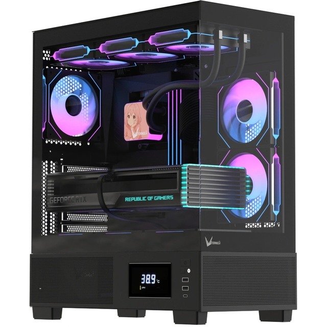 Корпус Formula Crystal E1 Floe, черный