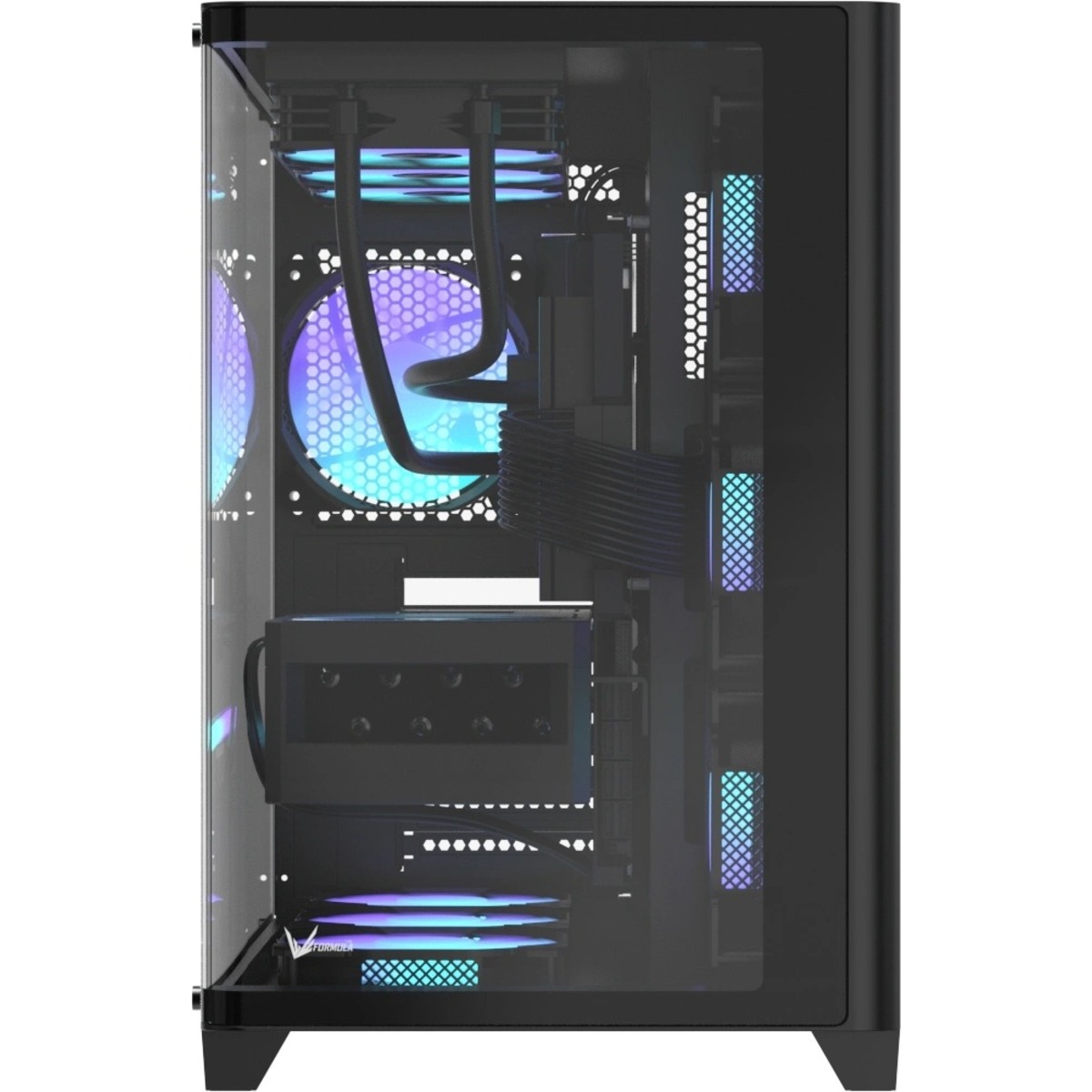 Корпус Formula Crystal U2, черный