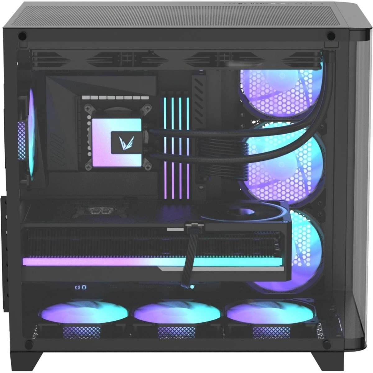 Корпус Formula Crystal U2, черный