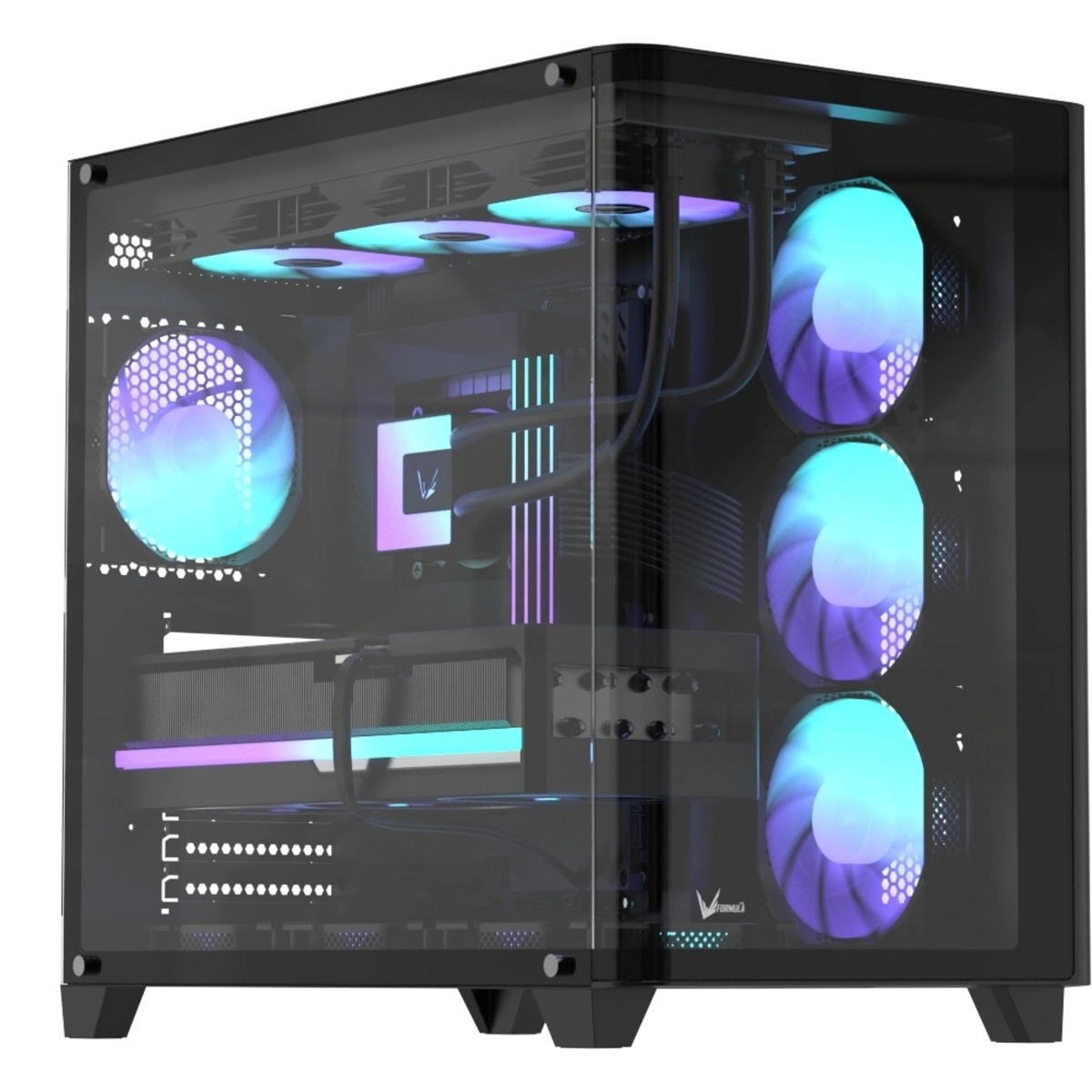 Корпус Formula Crystal U2, черный