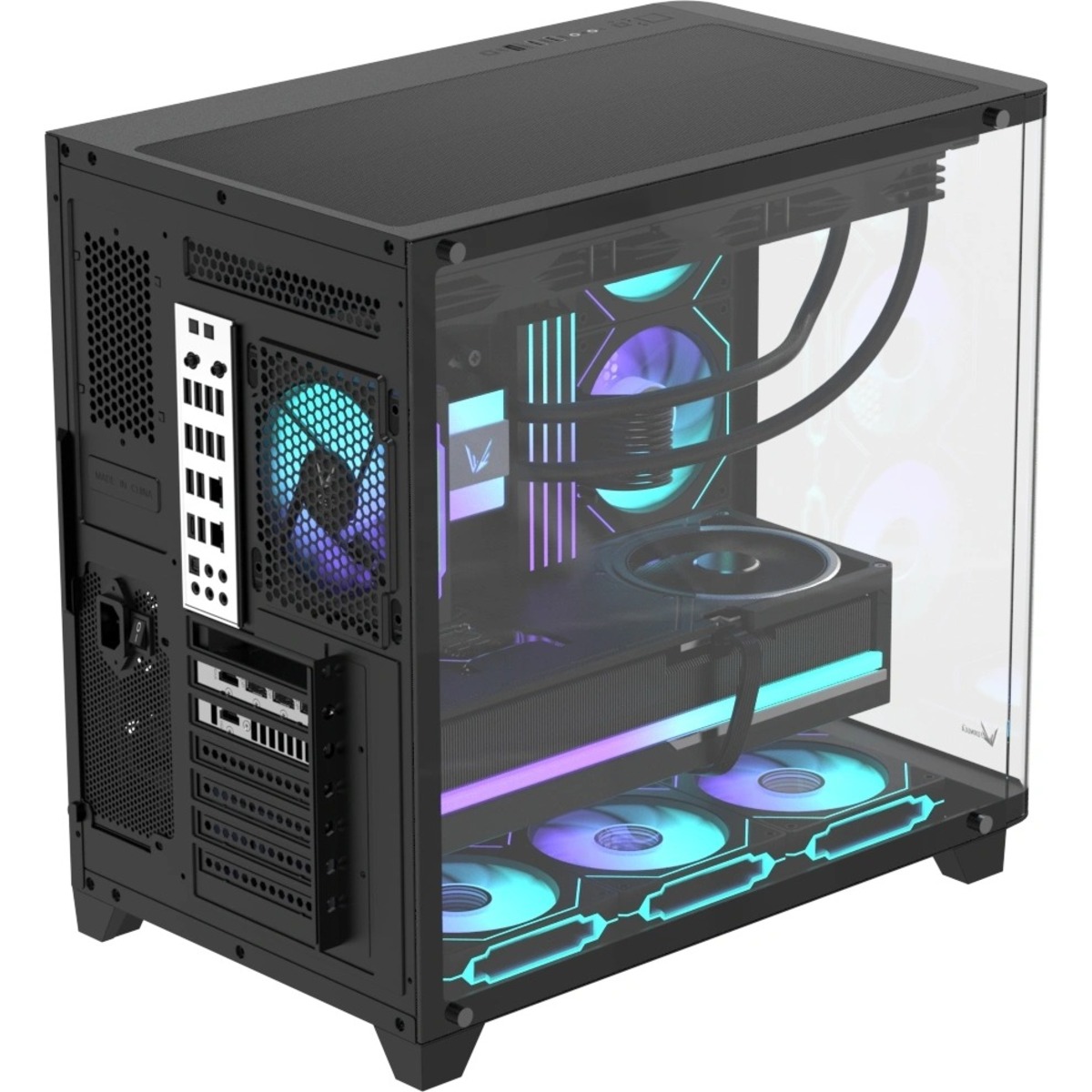 Корпус Formula Crystal U2 Floe, черный