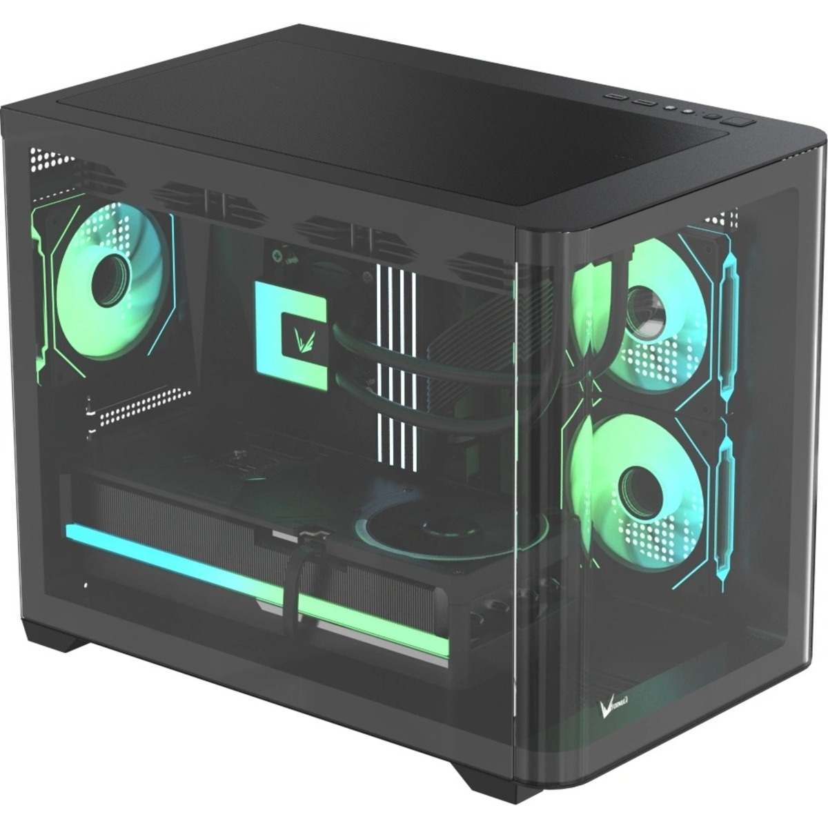 Корпус Formula Crystal U2M Floe, черный