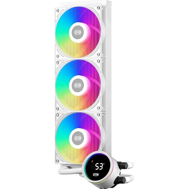 Система водяного охлаждения PcCooler DA360 Pro Digital WH ARGB Система водяного охлаждения PcCooler DA360 Pro Digital WH ARGB