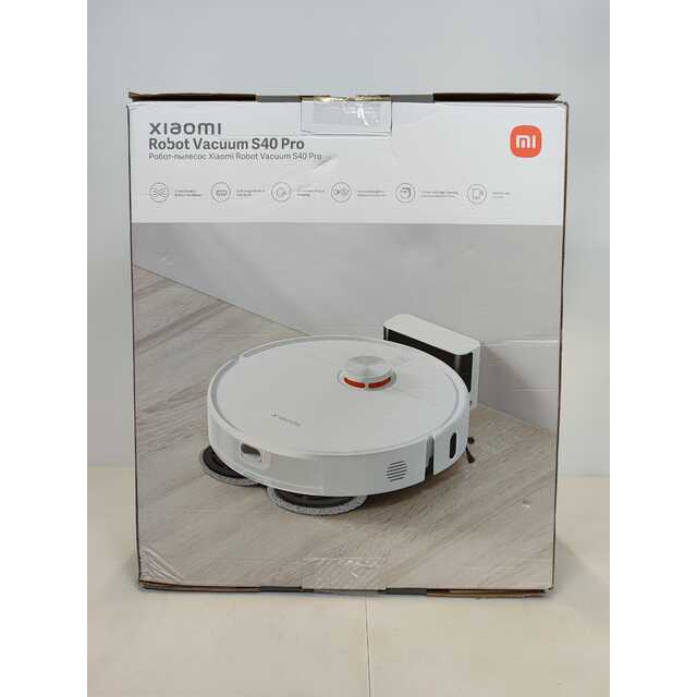 Робот-пылесос Xiaomi Robot Vacuum S40 Pro, белый