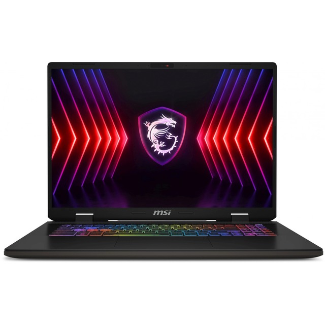 Ноутбук MSI Sword 17 HX B13VFKG-221XRU (Core i7 13700HX 32Gb SSD1Tb NVIDIA GeForce RTX4060 8Gb 17 IPS FHD+ (1920x1200) Free DOS grey space WiFi BT Cam)