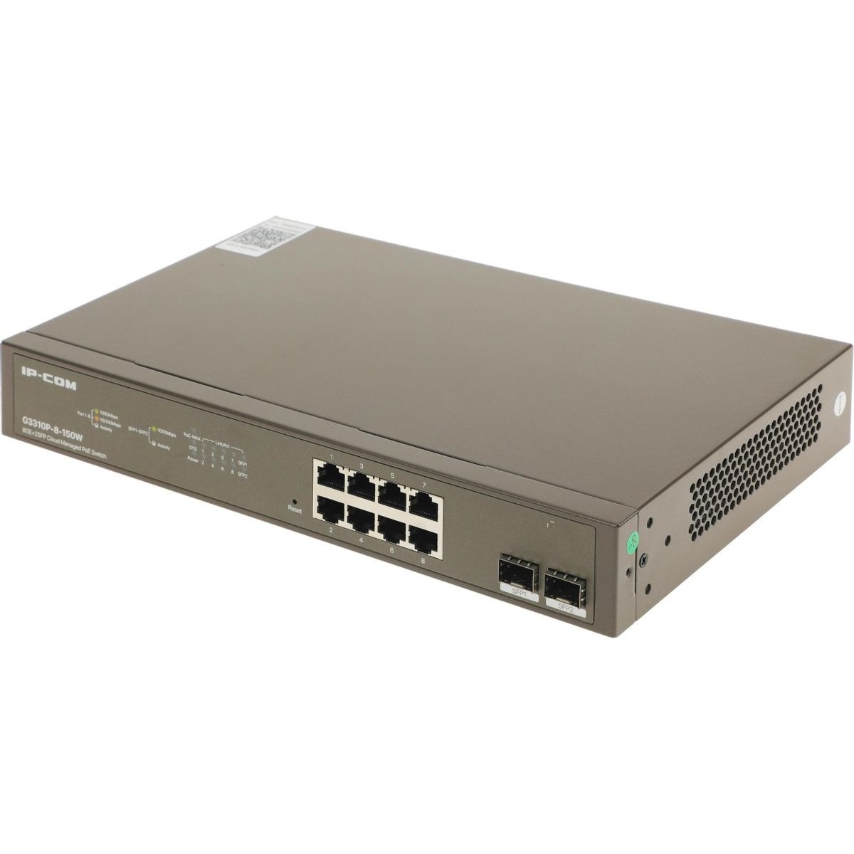 Коммутатор IP-Com G3310P-8-150W