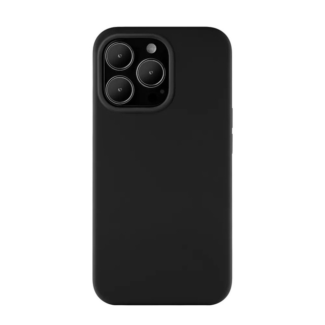 Чехол-накладка Devia Nature Silicone Magnetic Case для iPhone 13 Pro, черный